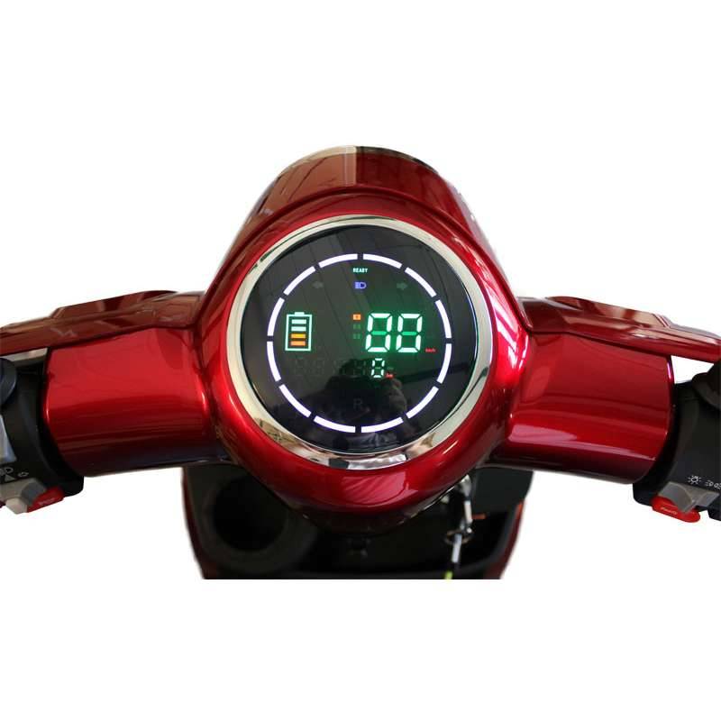 ECO ENGEL 510 V.2 Rot, 25 km/h E-Scooter 4 Räder