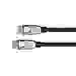 PREMIUM DisplayPort 2.0 Kabel, 4K @240Hz / 8K @60Hz, Vollmetallstecker, Kupferleiter,schwarz, 0,5m PYTHON® Series