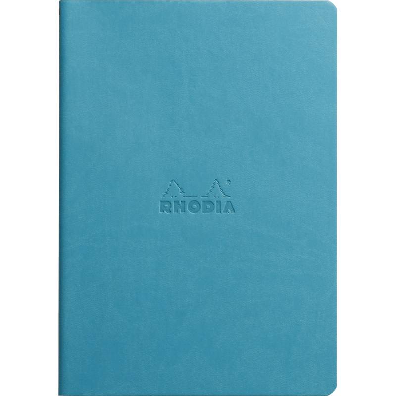 RHODIA Notizheft RHODIARAMA, DIN A5, liniert, türkis