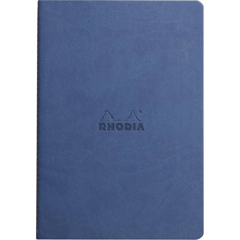 RHODIA Notizheft RHODIARAMA, DIN A5, liniert, saphirblau