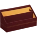 Rhodia Rhodiarama Briefständer aus Kunstleder, 25x10x14 cm - Weinrot 194603C Rhodia Rhodiarama Briefständer aus Kunstleder, 25x10x14 cm - Weinrot 194603C