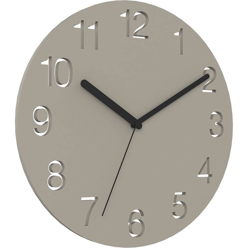 UNiLUX Wanduhr/Quarzuhr "HELLO", Durchmesser 400 mm, Filz