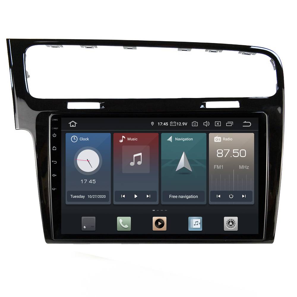 Für VW Golf 7 VII 10" Touchscreen Android Autoradio GPS Navigation CarPlay