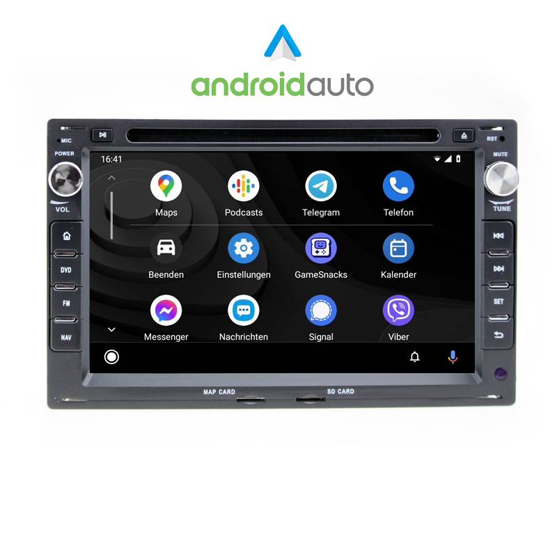 Für VW T5 Golf Polo Sharan Bora 7" Touchscreen Android Autoradio GPS Navi CarPlay