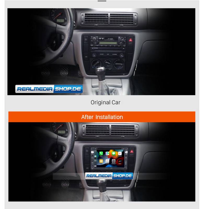 Für VW T5 Golf Polo Sharan Bora 7" Touchscreen Android Autoradio GPS Navi CarPlay