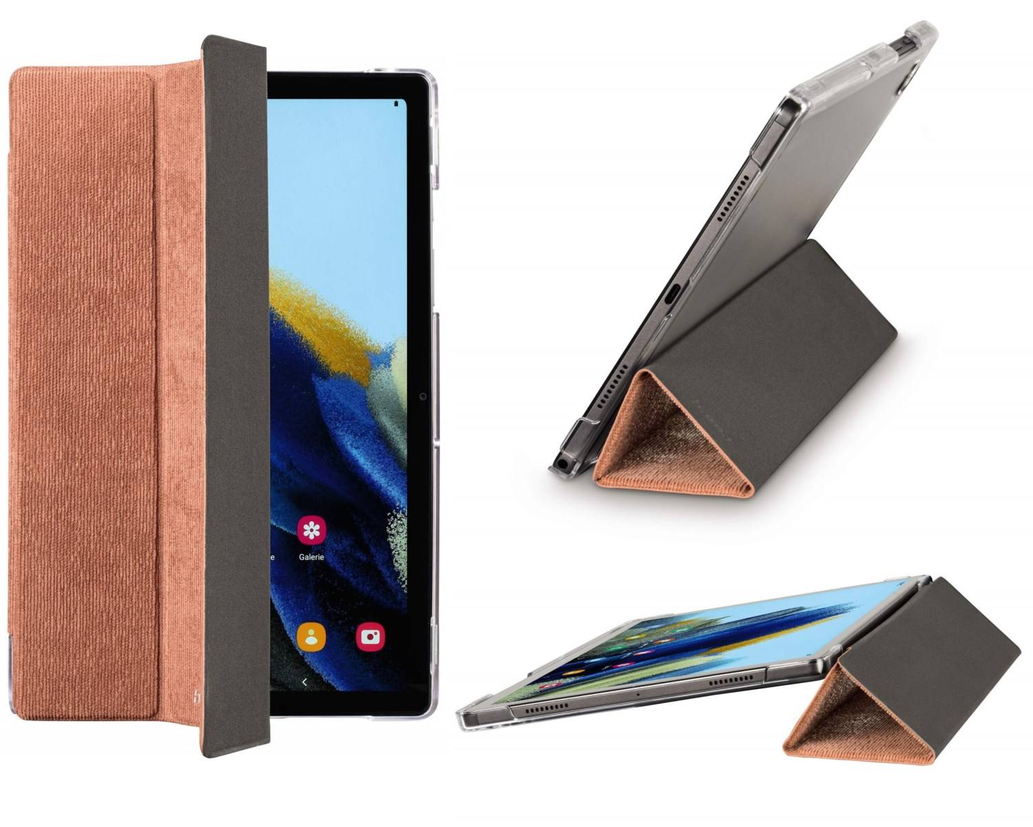 Tablet-Case Cali Clear Pfirsich für Samsung Galaxy Tab A8 10,5"