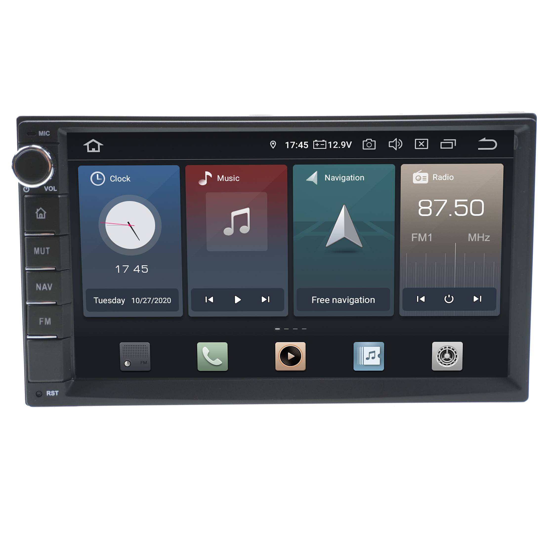 Für Nissan 2 DIN 7" Touchscreen Android Autoradio Navigation GPS USB Media
