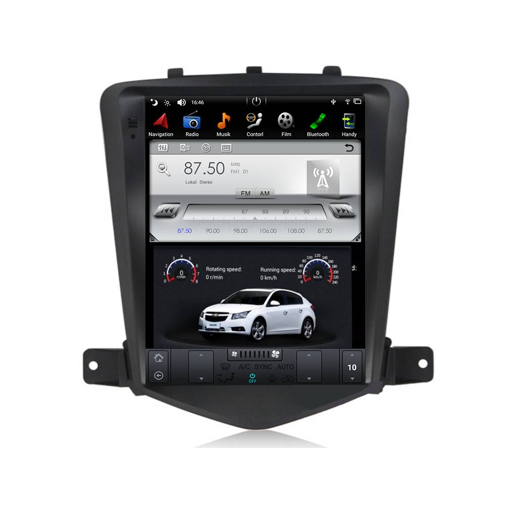 Für Chevrolet Cruze 9.7" Touchscreen Android Autoradio GPS Navi USB AndroidAuto