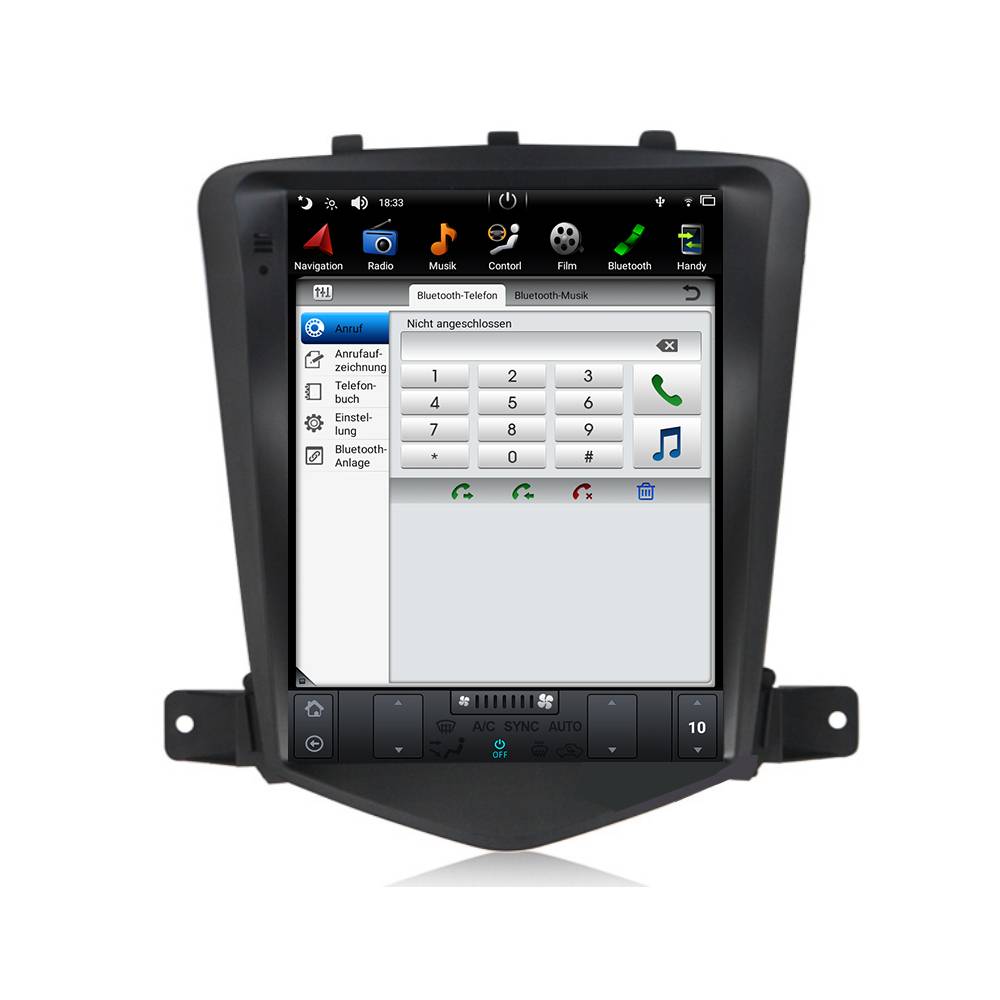 Für Chevrolet Cruze 9.7" Touchscreen Android Autoradio GPS Navi USB AndroidAuto