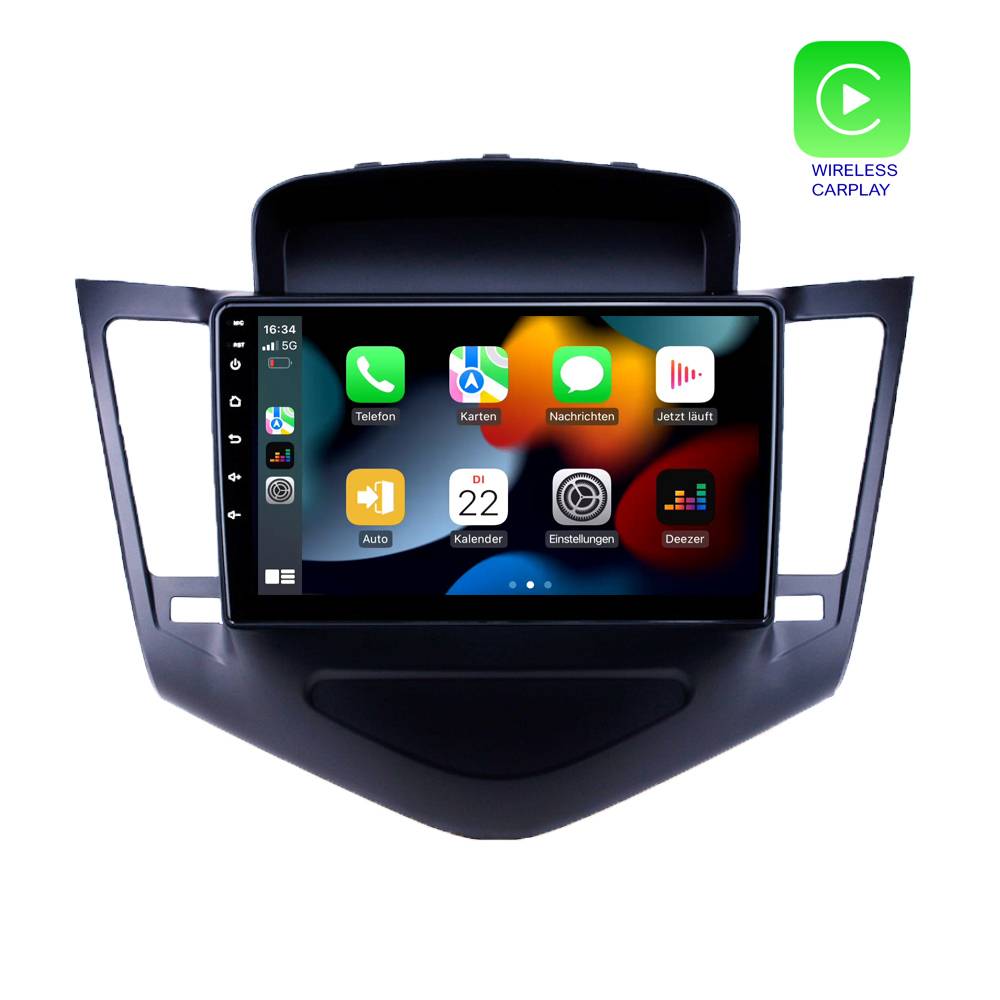 Für Chevrolet Cruze 9" Touchscreen Android Autoradio GPS Navigation CarPlay