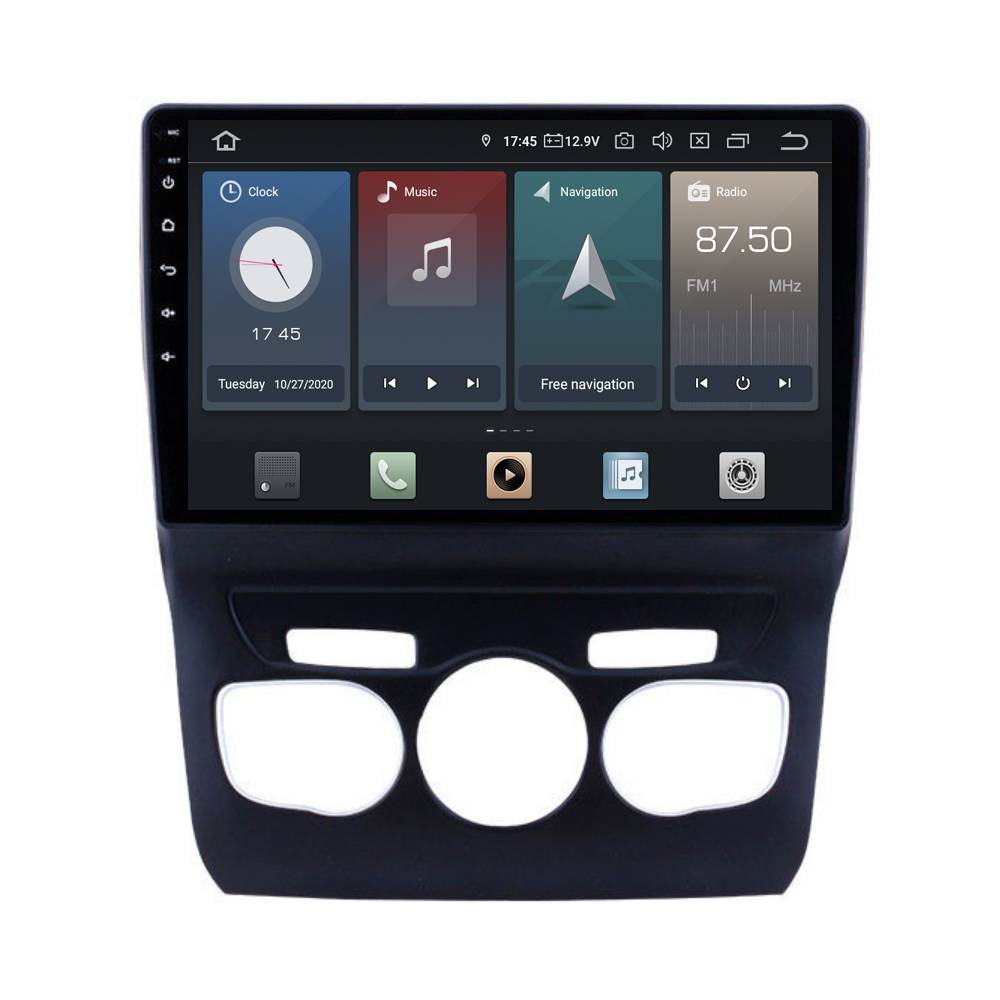 Für Citroen C4L 10.1" Touchscreen Android Autoradio Navi GPS CarPlay Bluetooth