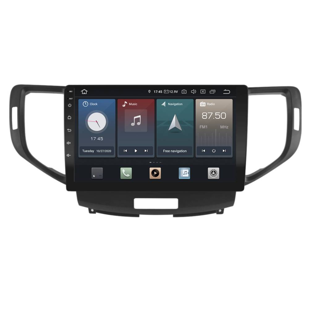 Für Honda Accord 8 9"Touchscreen Android Autoradio Bluetooth GPS Navi CarPlay