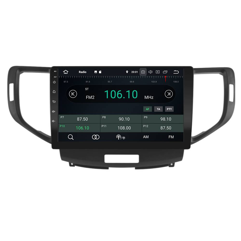 Für Honda Accord 8 9"Touchscreen Android Autoradio Bluetooth GPS Navi CarPlay