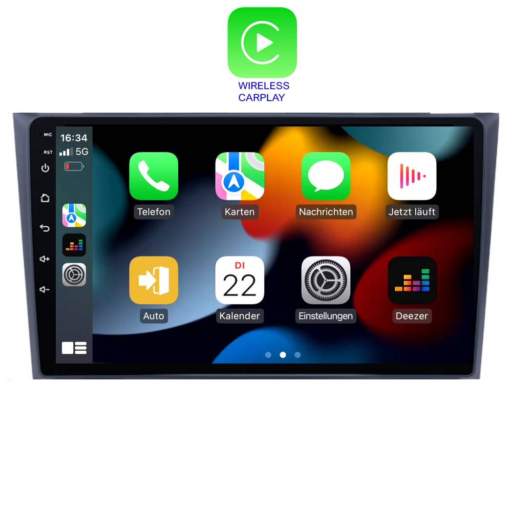 Für Honda CR-V 07-11 9" Touchscreen Android GPS Navigation CarPlay AndroidAuto