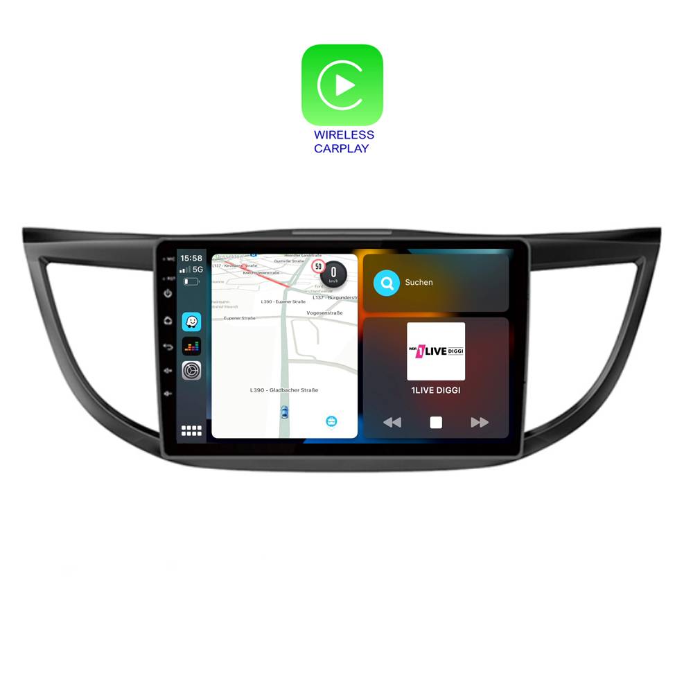 Für Honda CR-V 2012-2017 9" Touchscreen Android Autoradio Navi GPS CarPlay