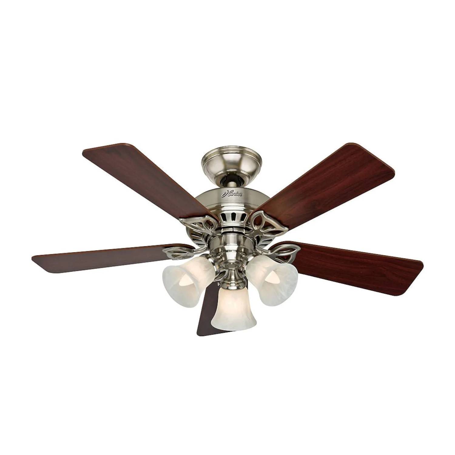 Deckenventilator Beacon Hill 107 cm Nickel mit Licht