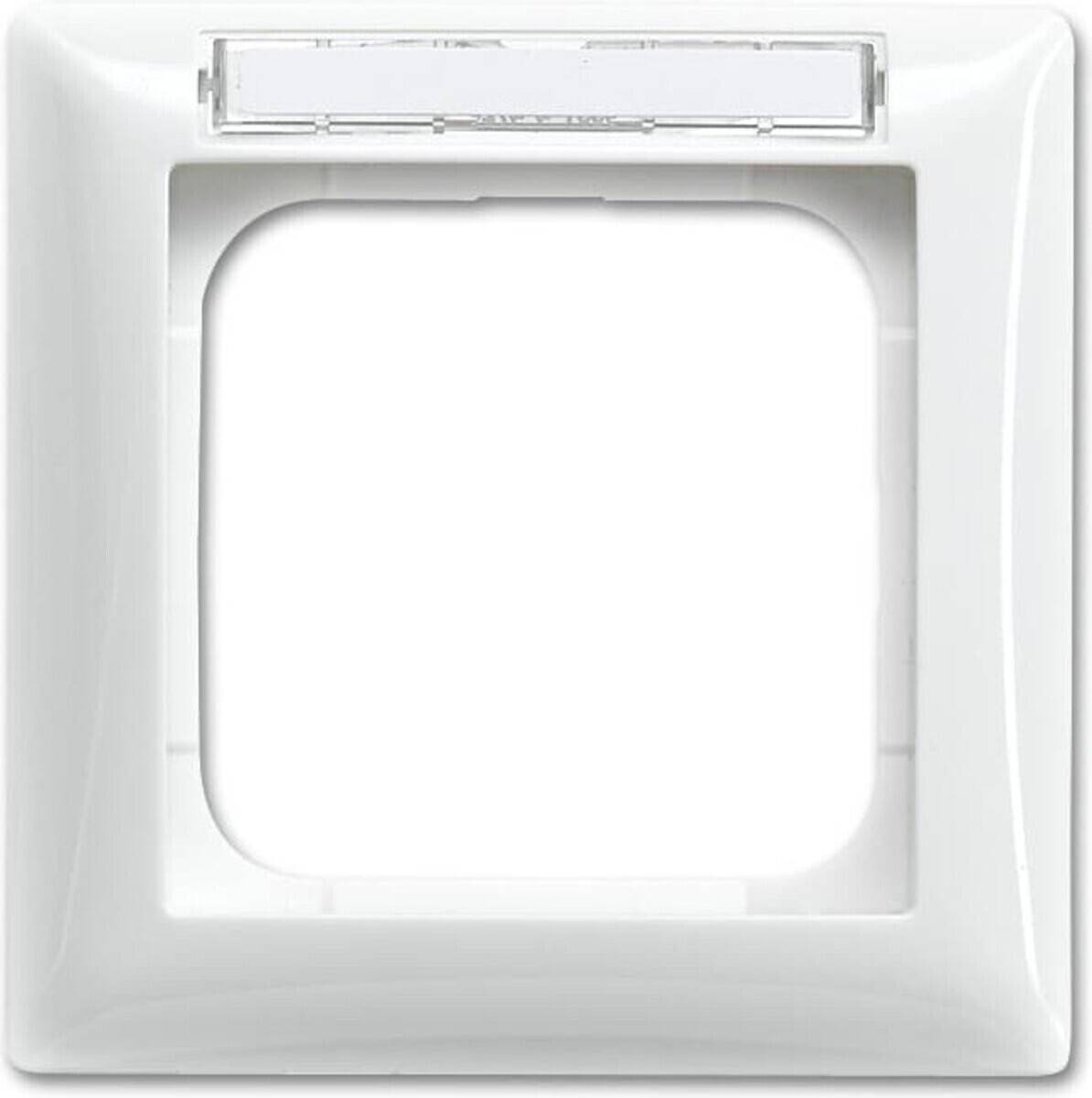 Busch-Jaeger Rahmen 1-f beschriftet 1721 NSK-914