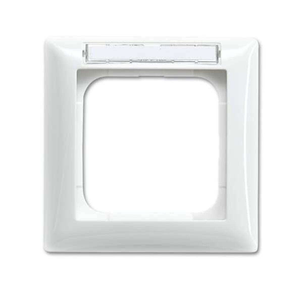 Busch-Jaeger Rahmen 1-f beschriftet 1721 NSK-914