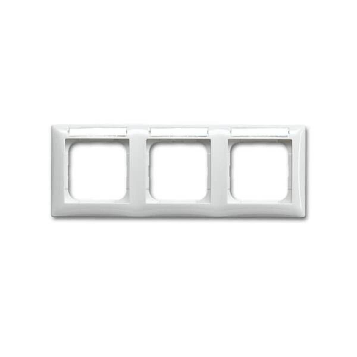 Busch-Jaeger Rahmen 3-f beschriftet 1733 NSK-914