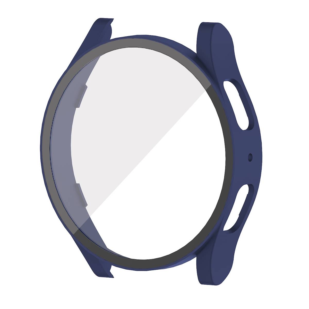 Für Samsung Galaxy Watch 5 40 mm 360 Grad Schock Hülle + H9 Hart Glas Tasche Etuis Blau