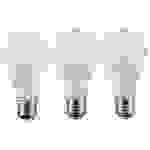 E27 LED Leuchtmittel SMD LED Lampe 9 Watt Glühbirne 810 Lumen Kugel weiß opal 3000K warmweiß E27 Fassung, LxD 11,5x6cm, 3er Set