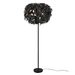 Stehleuchte Stehllampe Wohnzimmerleuchte, 3-flammig, Blätterdesign, Fußschalter, Fernbedienung dimmbar, Metall, schwarz gold, 3x RGB LED 4,8W 470Lm Stehleuchte Stehllampe Wohnzimmerleuchte, 3-flammig, Blätterdesign, Fußschalter, Fernbedienung dimmbar, Metall, schwarz gold, 3x RGB LED 4,8W 470Lm