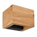 Wandleuchte Wandlampe Holzleuchte Designleuchte Wohnzimmer Up Down verstellbar, Metall braun schwarz, 1x LED 8 Watt 800 Lumen warmweiß, LxBxH Wandleuchte Wandlampe Holzleuchte Designleuchte Wohnzimmer Up Down verstellbar, Metall braun schwarz, 1x LED 8 Watt 800 Lumen warmweiß, LxBxH