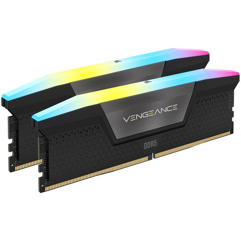 DIMM 32 GB DDR5-7000 2x 16 GB Dual Kit schwarz CMH32GX5M2X7000C34 Vengeance RGB INTEL XMP