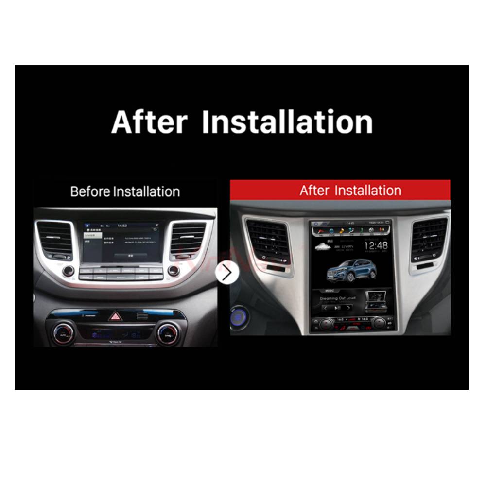 Für HYUNDAI TUCSON iX35 9.7" Touchscreen Android Autoradio GPS Navigation USB