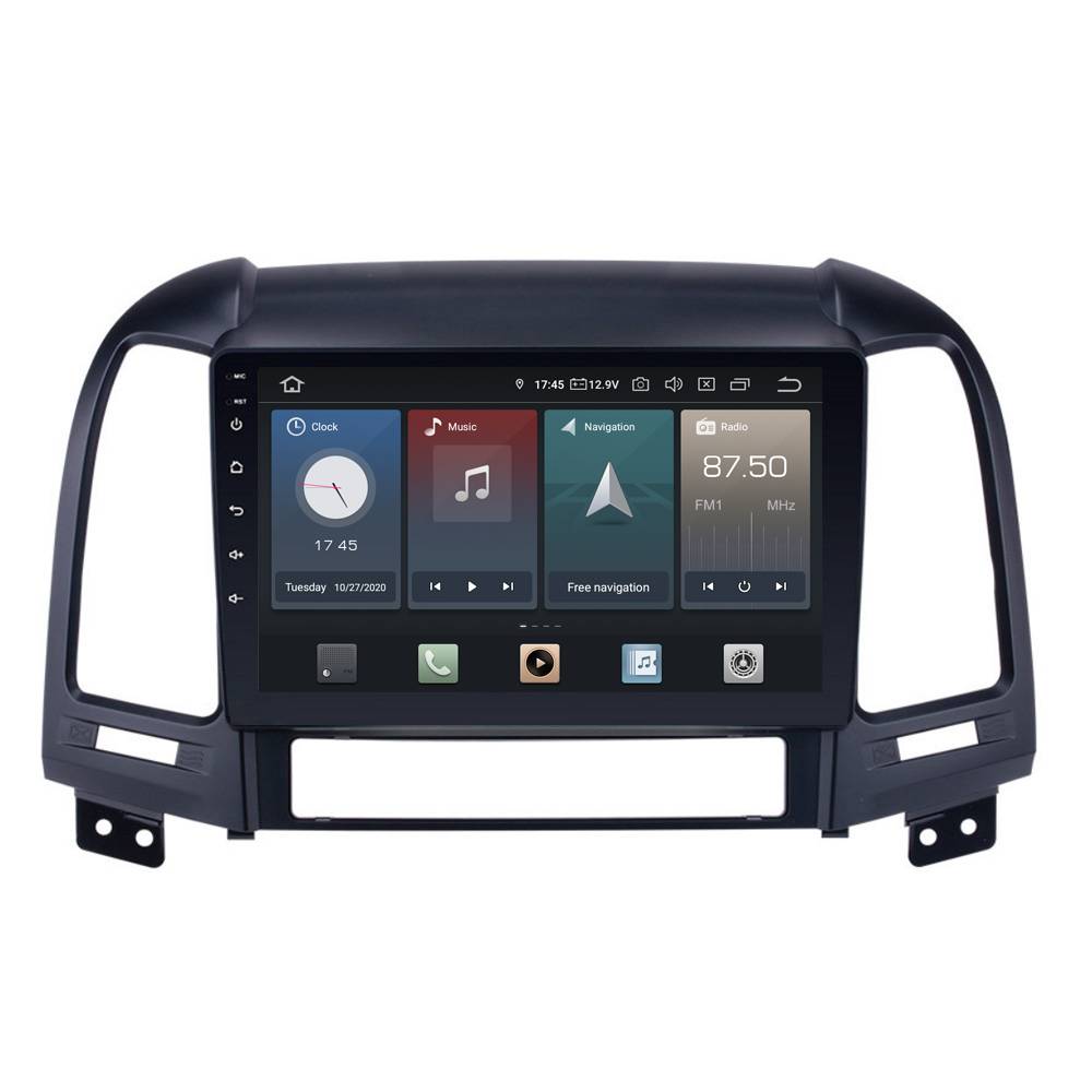 Für Hyundai Santa Fe 9" Touchscreen Android Autoradio GPS Navigation CarPlay