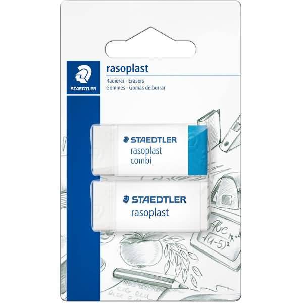 Radierer rasoplast / radoplast combi VE=je 1 Stück Blister