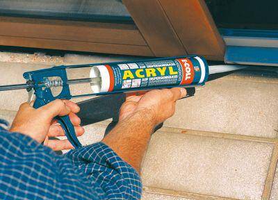 Acryl Dichtmasse 310ml grau (F)