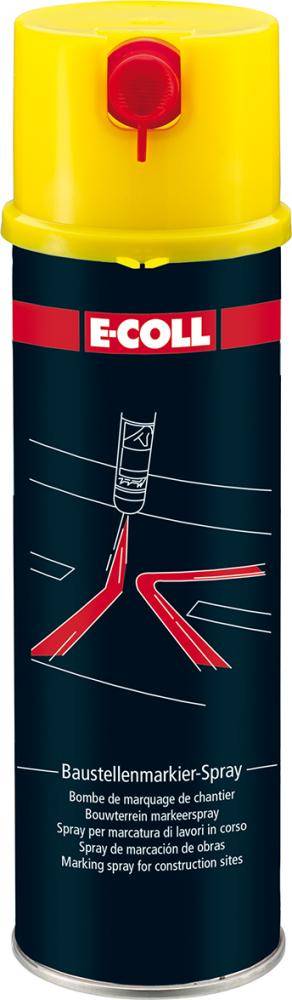 Baustellenmarkierspray 500ml gelb