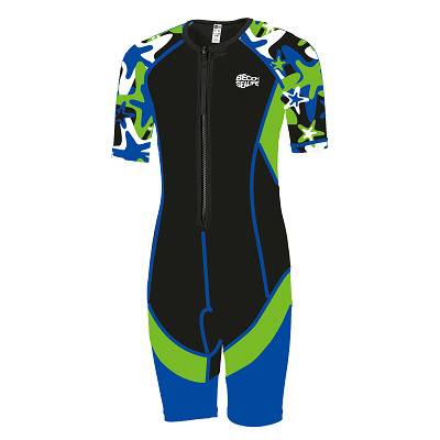 Beco-Sealife Neopren Shorty Gr. 116,Blau-Grün