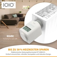 2 Stück IOIO HT 2000 Elektronischer Thermostat Heizkörperthermostat spart bis 30% Heizkosten 2 Stück IOIO HT 2000 Elektronischer Thermostat Heizkörperthermostat spart bis 30% Heizkosten