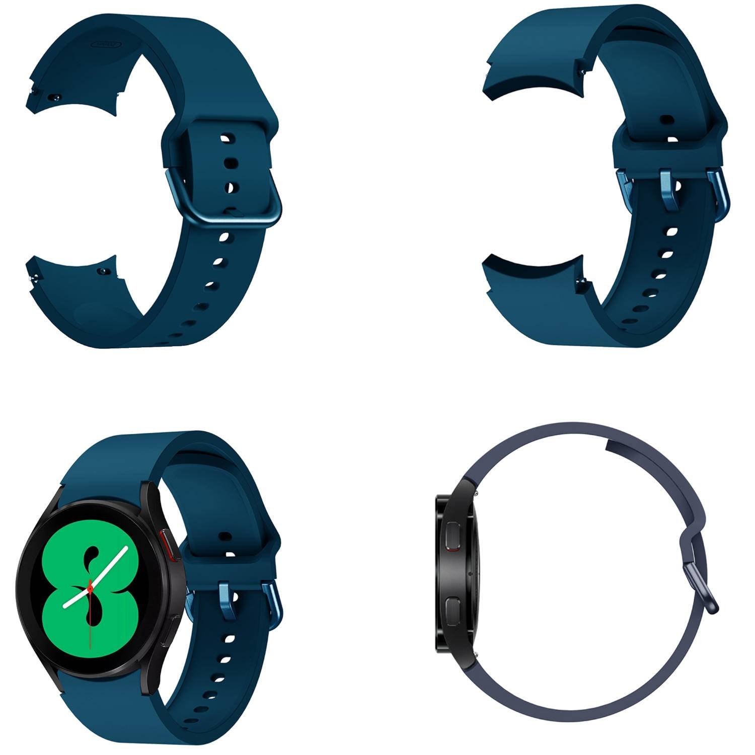 Für Samsung Galaxy Watch FE 6 5 4 Normal Pro Classic Silikon Armband