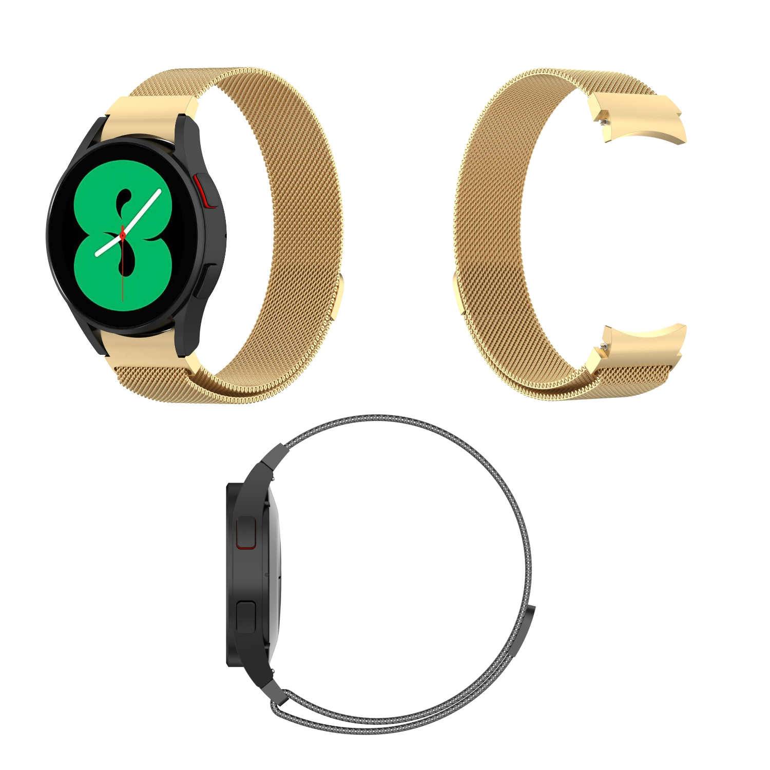 Für Samsung Galaxy Watch FE 6 5 4 Normal Pro Classic Milanese Armband