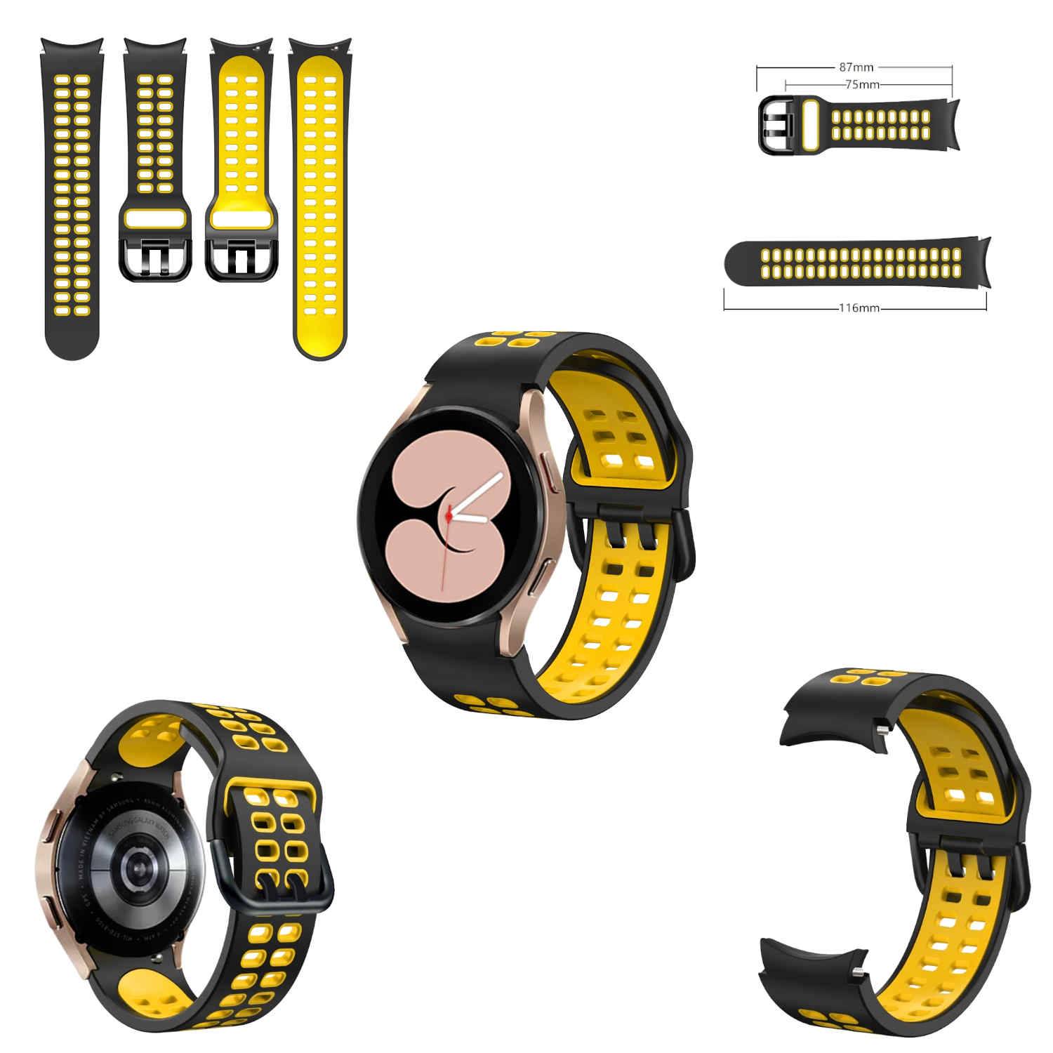 Für Samsung Galaxy Watch FE 6 5 4 Normal Pro Classic Silikon Armband