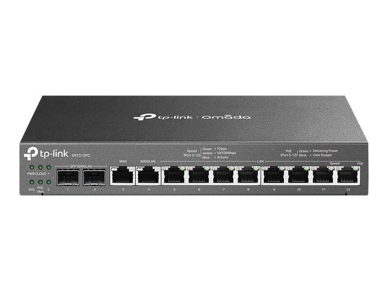 TP-Link Omada ER7212PC V1 - Router 8-Port-Switch