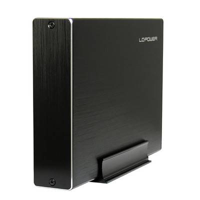 LC-Power LC-35U3-Becrux-C1, externes 3,5-SATA-Festplattengehäuse, USB-C, Alu Gehäuse / HDD / HDD