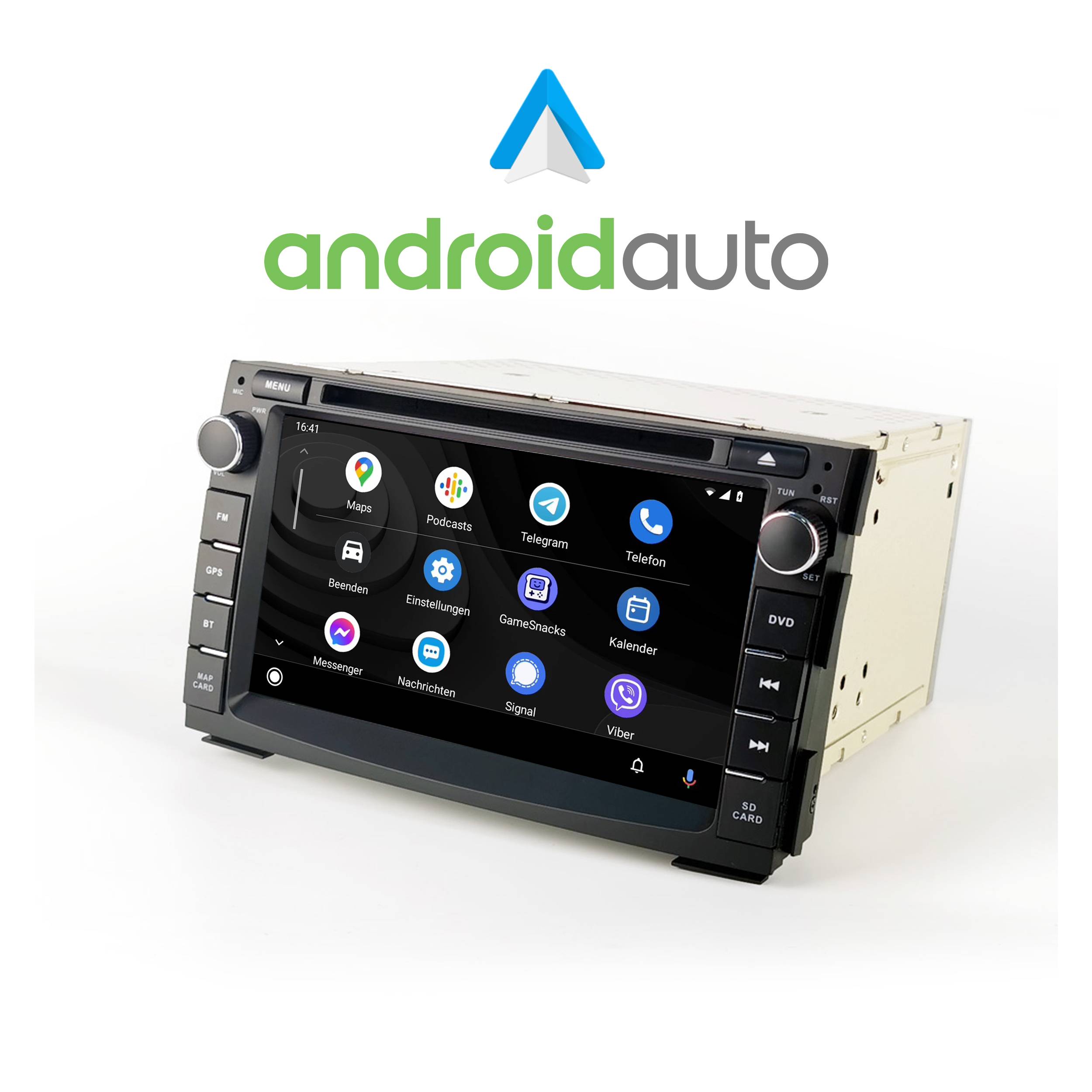 Für Kia Cee'd Venga 7" Touchscreen Android Autoradio DVD GPS Navi CarPlay