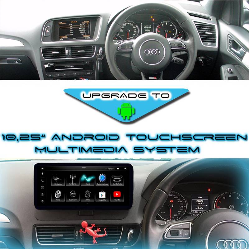 Für Audi Q5 Concert/Symphony RHD 10.2" Touchscreen Android GPS Navi USB CarPlay