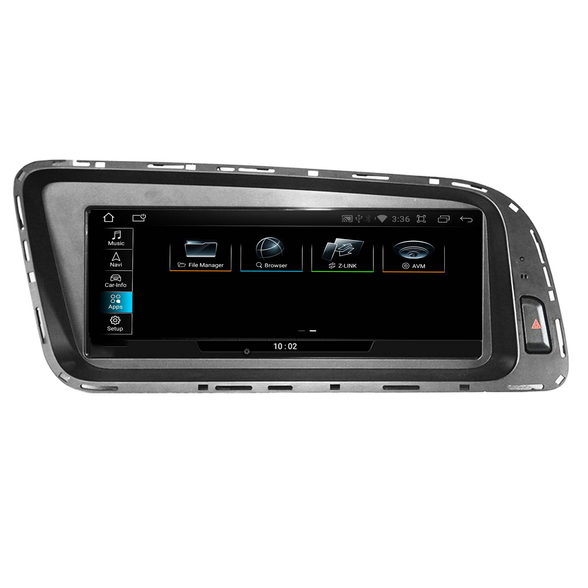 Für Audi Q5 SQ5 8R MMI 3G 8.8" Touchscreen Android GPS Navigation CarPlay