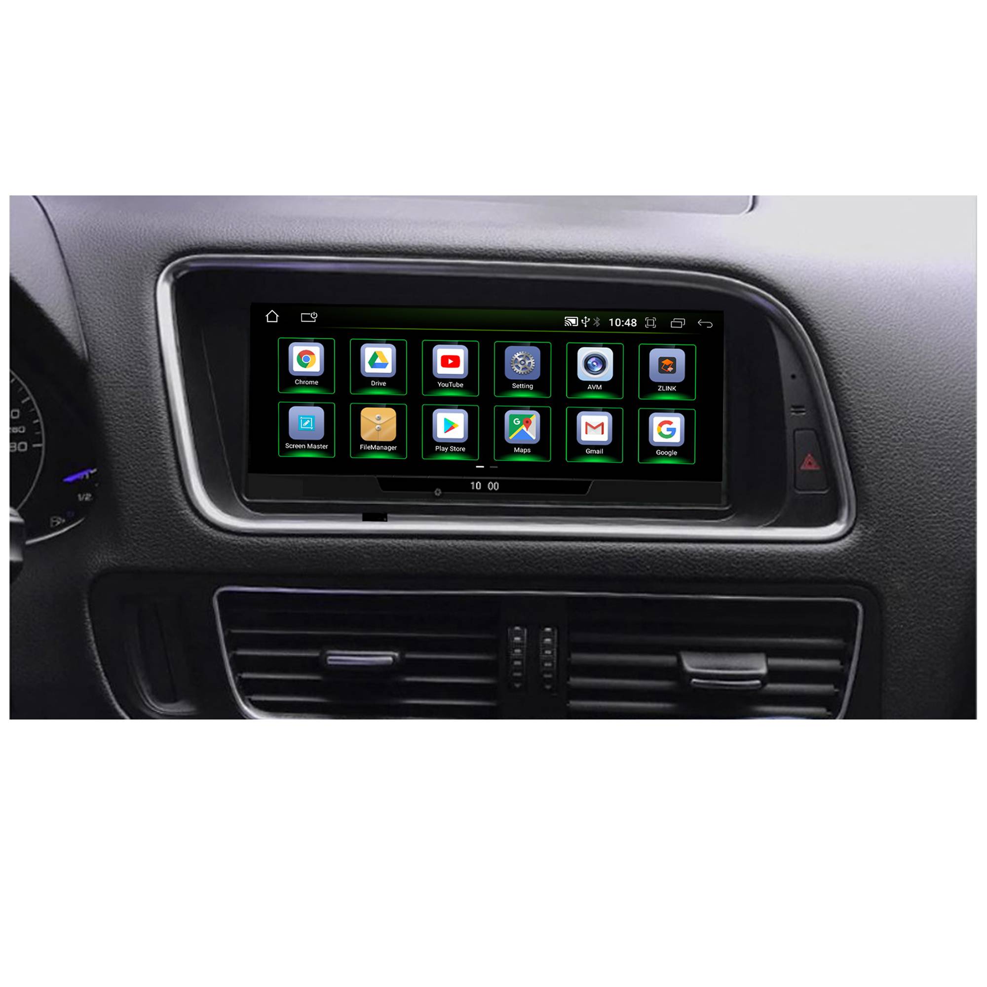 Für Audi Q5 SQ5 8R MMI 3G 8.8" Touchscreen Android GPS Navigation CarPlay