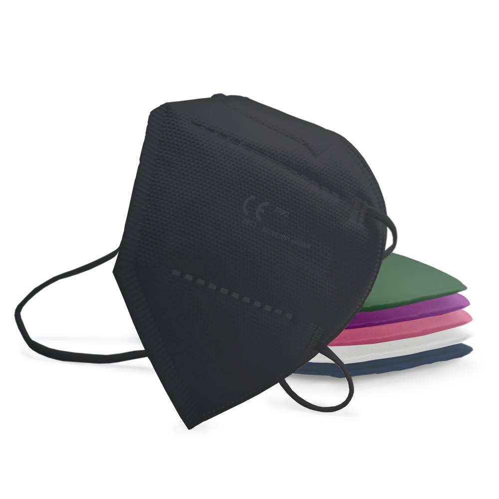 ETERNASOLID Mundschutz Atemschutzmaske FFP2, schwarz, 10 Stück/Box