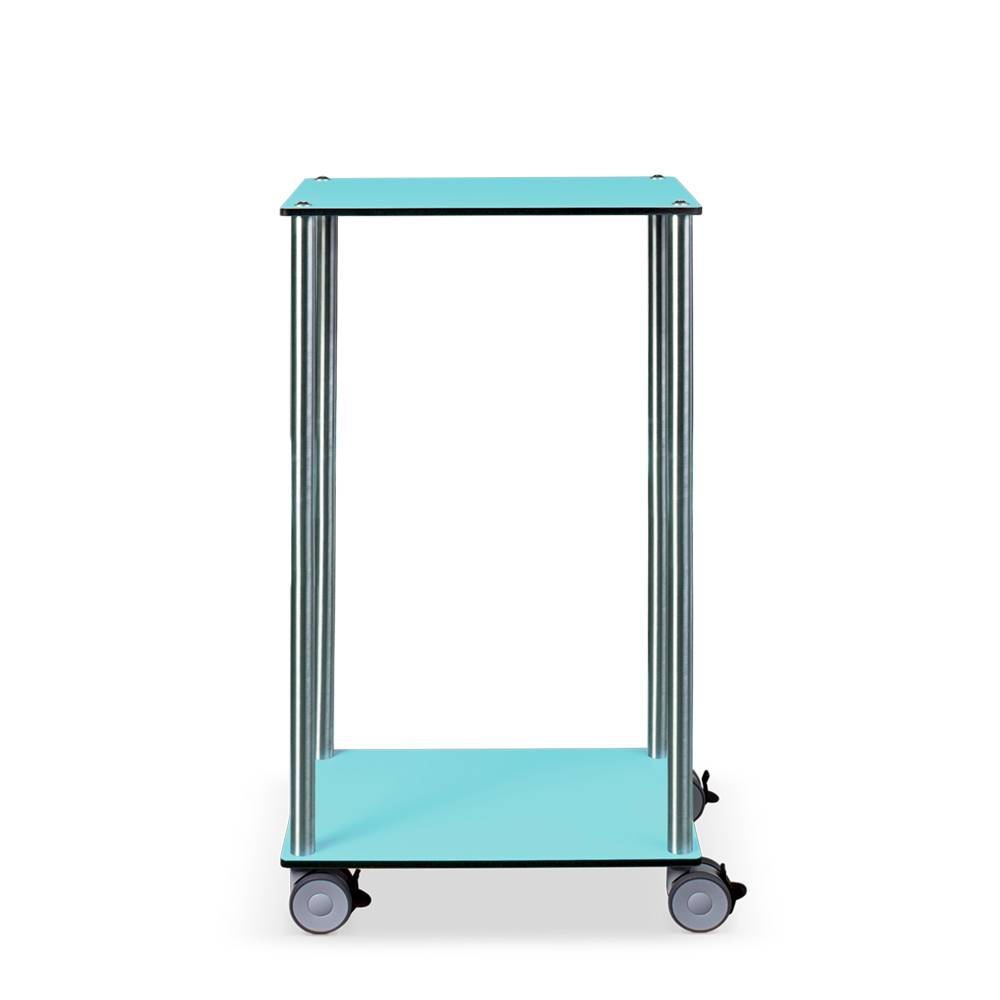 ETERNASOLID MULTICART Etagenwagen W12 mit 2 Böden, blau, 50 x 35 x 92 cm (BxTxH)