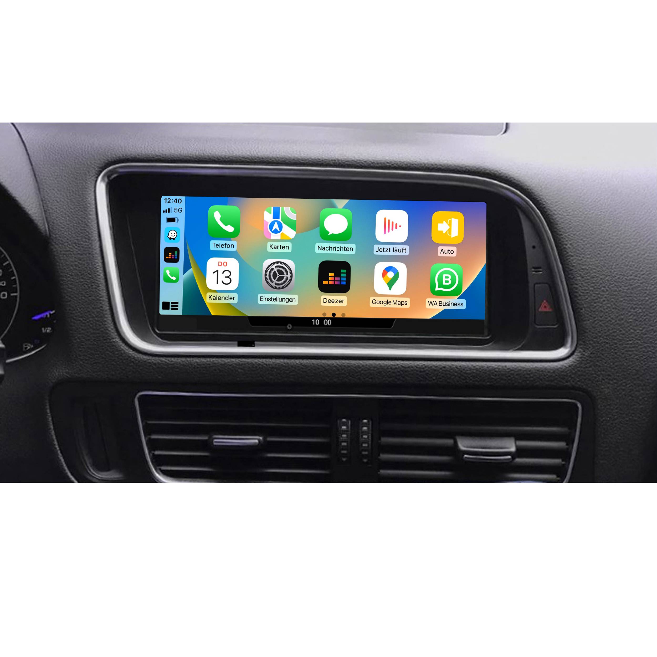 Für Audi Q5 SQ5 8R Concert/Symphony 8.8" Touchscreen Android GPS Navi CarPlay