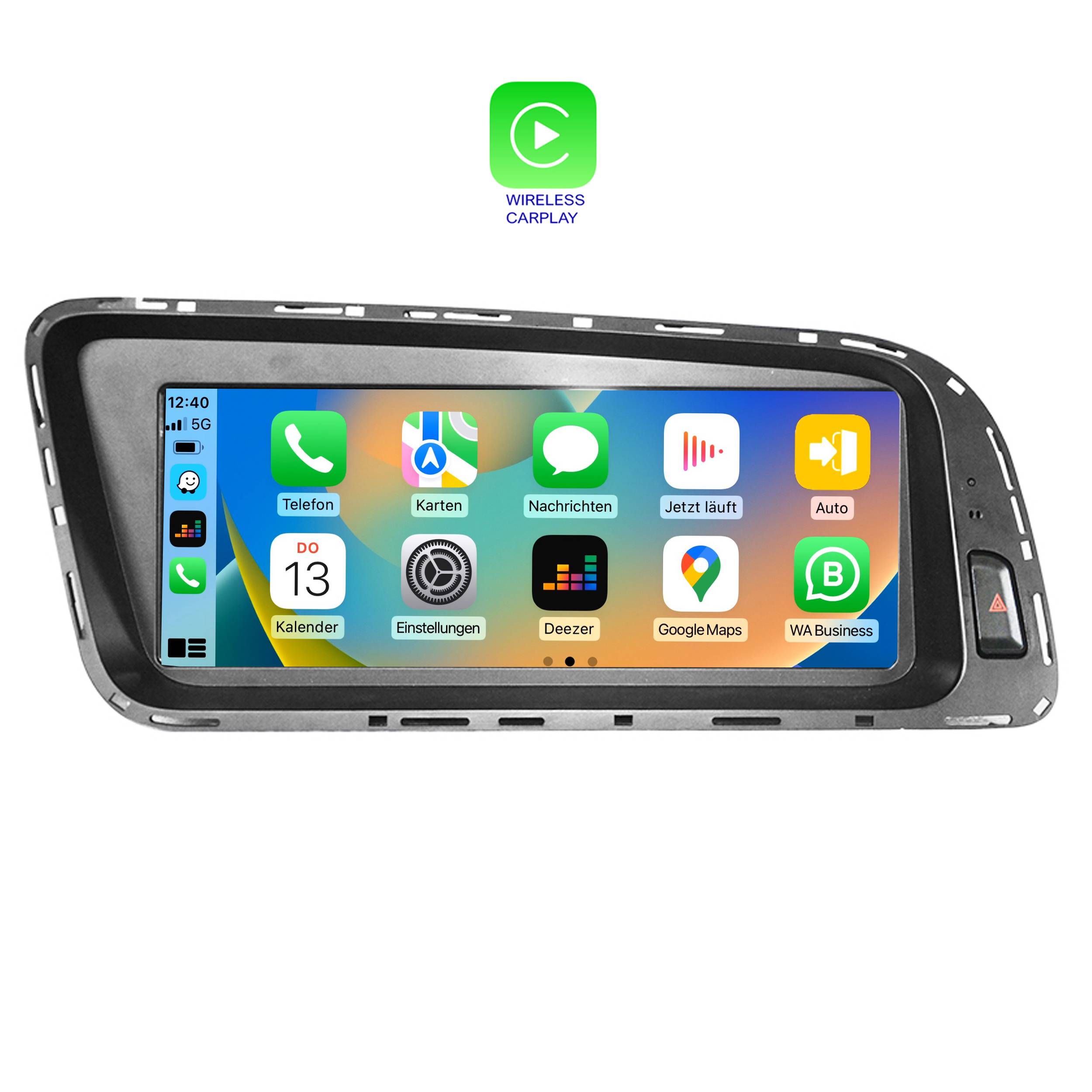 Für Audi Q5 SQ5 8R Concert/Symphony 8.8" Touchscreen Android GPS Navi CarPlay