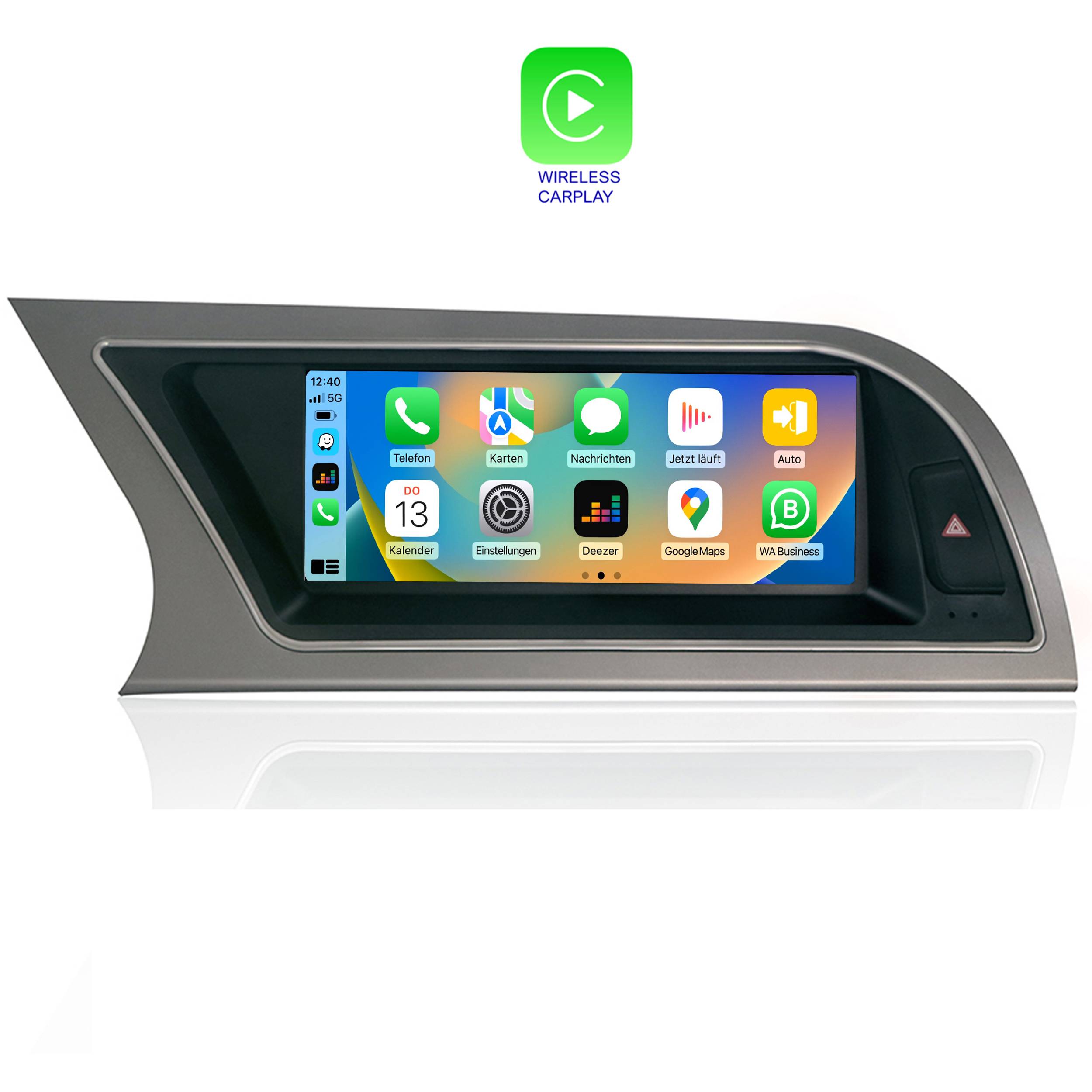 Für Audi A4 S4 Concert/Symphony 8.8"Touchscreen Android GPS Navigation CarPlay