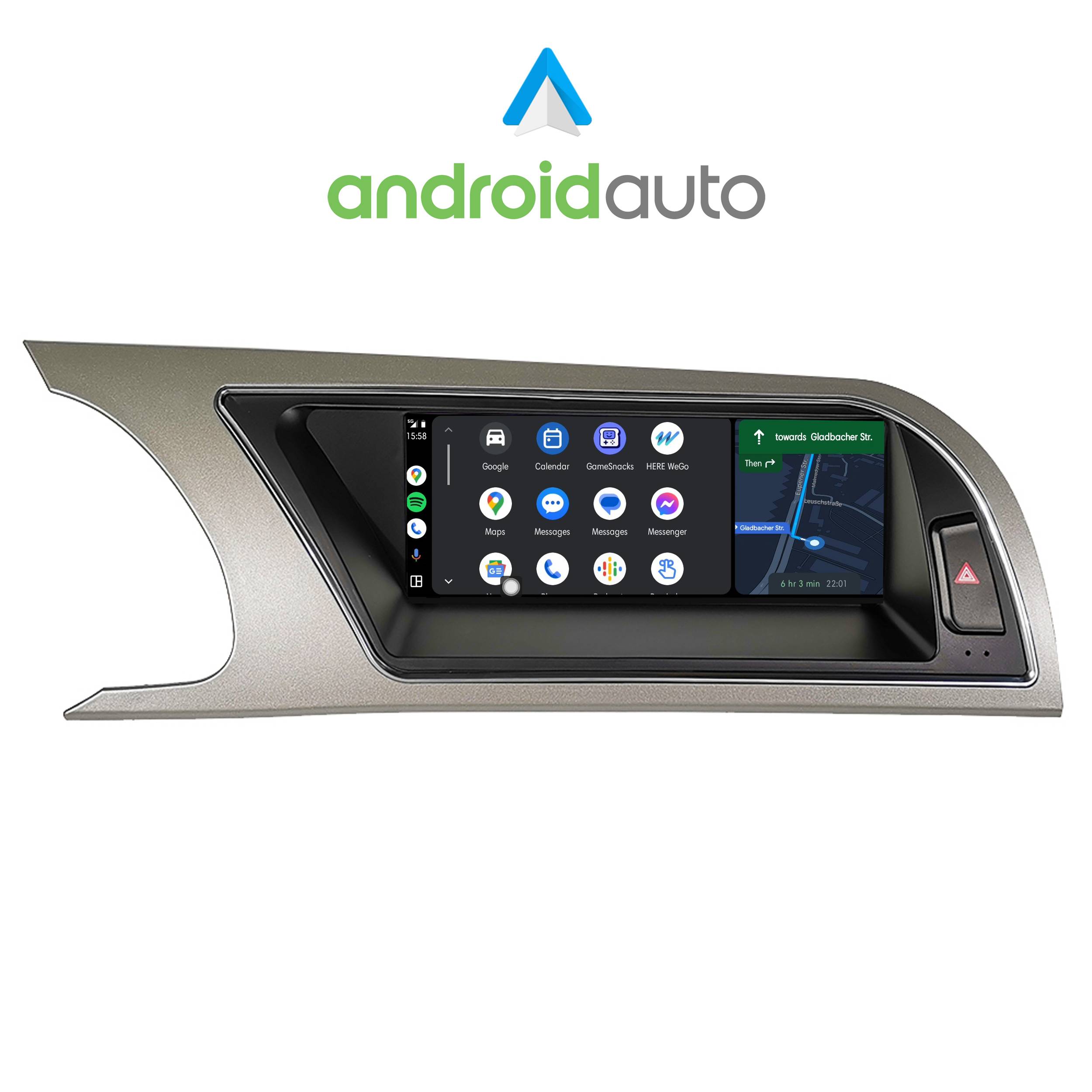 Für Audi A5 S5 8T 8F Concert/Symphony 8.8" Touchscreen Android GPS Navi CarPlay